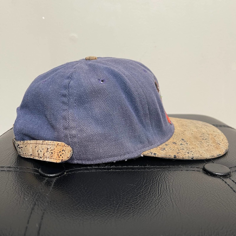 Vintage Disney Mickey Embroidered Adjustable Cork Brim Baseball Cap - Picture 8 of 14